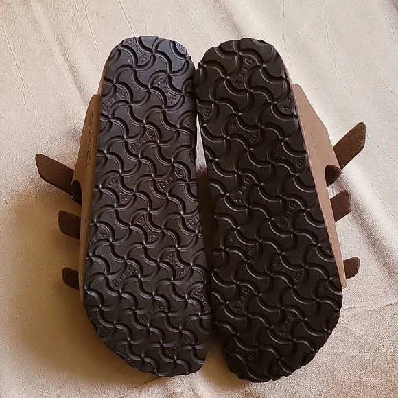 Birki's women's original birkenstock Fussbett NWOB 230 36 35 L/5 strappy sandals - Picture 5 of 7